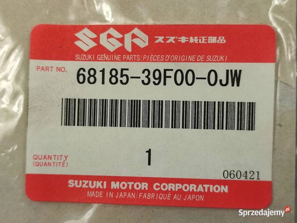 KOMPL NAKLEJEK PR BOCZEK SUZUKI GSXR 600 750