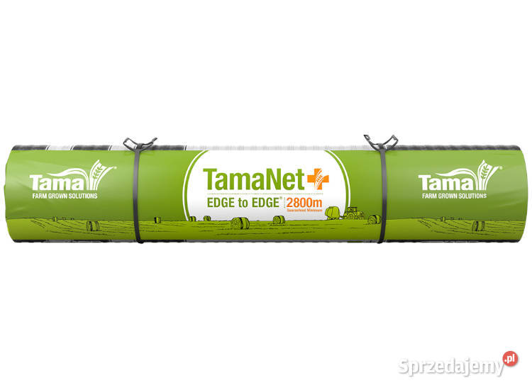 Siatka TAMANET Edge to Edge 2800m do słomy siana wielkopolskie Poznań