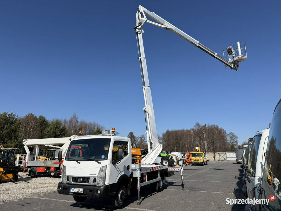 Nissan Cabstar Podnośnik Koszowy Zwyżka Multitel Widełki