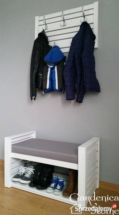 Wieszak ścienny niski nowoczesny na ubrania do Warszawa sprzedam