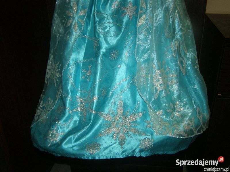 Strój kostium przebranie ELSA KRAINA LODU FROZEN Siedlce