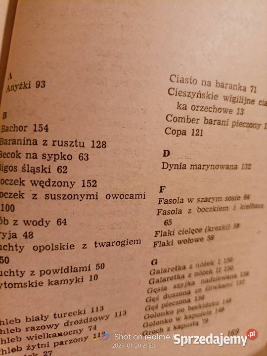 Gawędy o kuchni śląskiej krupnicki i moncka Warszawa sprzedam