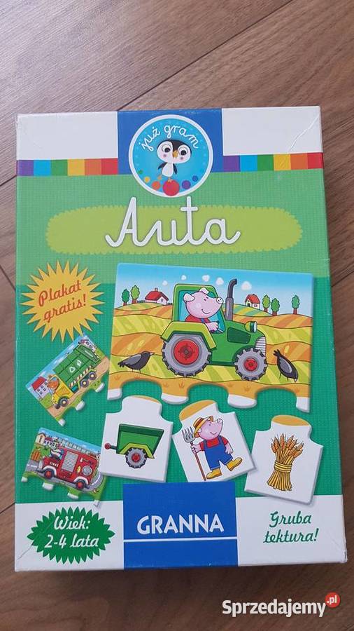 Gra układanka Auta Pabianice