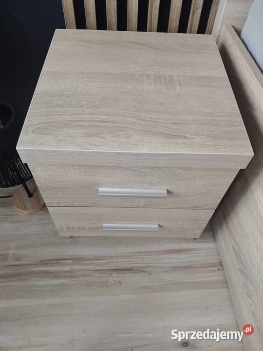 Szafki nocne dąb Sonoma Dom i Ogród opolskie Prudnik
