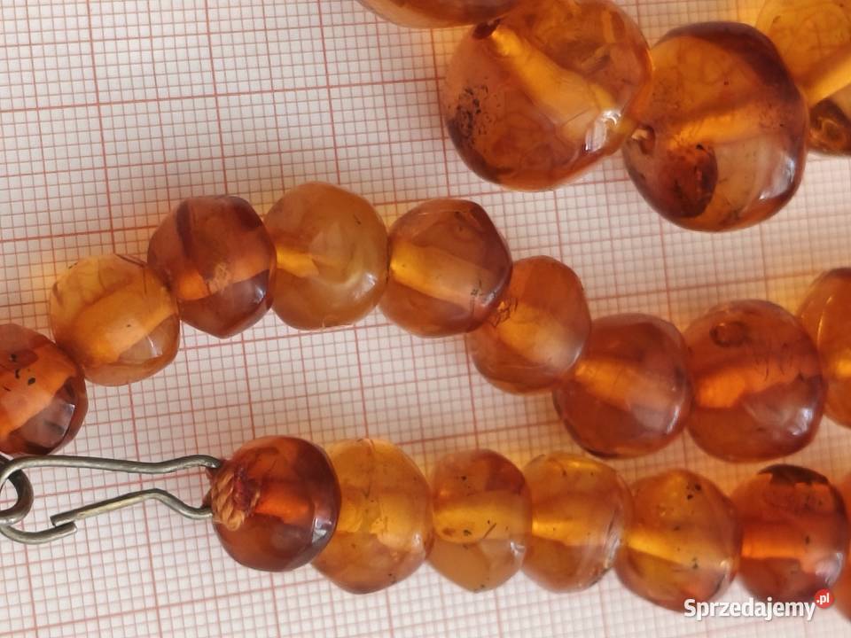Naszyjnik Bursztyn Vintage Białystok