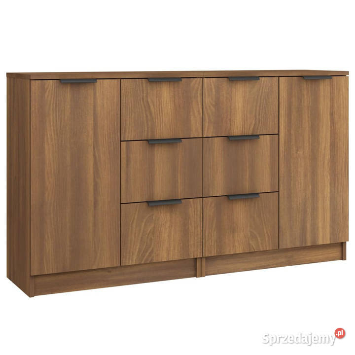 Komody 2 brązowy dąb 60x30x70 materiał sprzedam