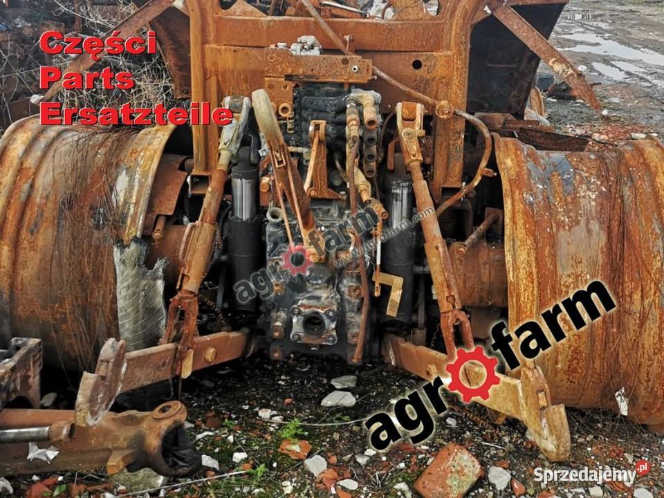 Holland T6155 części silnik skrzynia biegów Byków