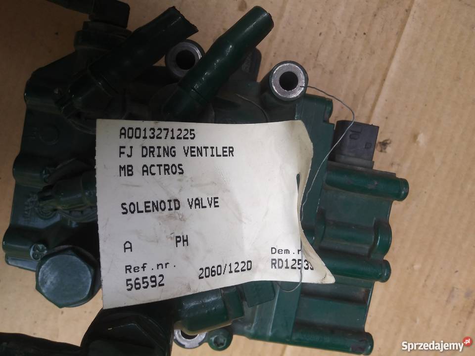 Zawór ECAS poduszek A0013271225 Mercedes Actros