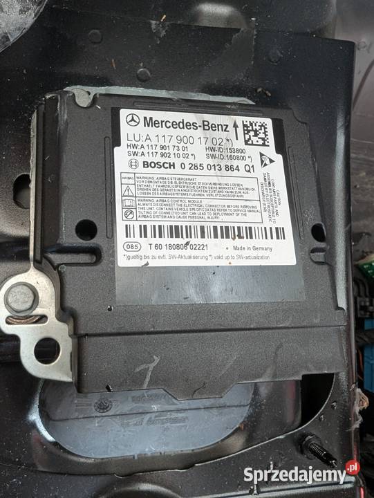 A117 900 17 02 Mercedes Gla moduł srs poduszek Cieszyn