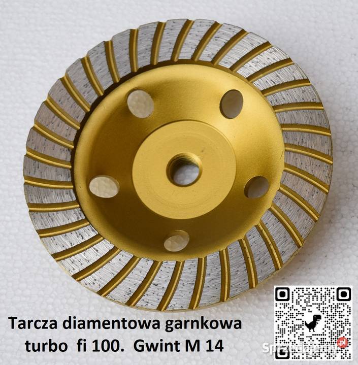 Segment diamentowy garnkowy fi 100 Dwurzędowy Poznań