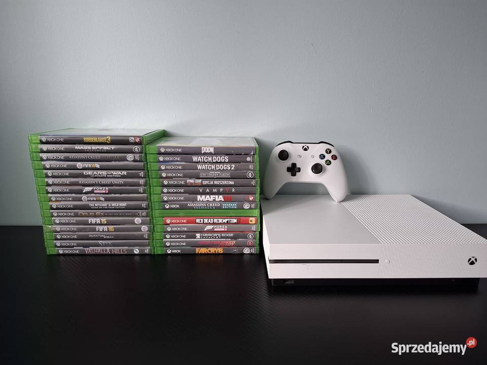 Xbox One S 29 Gier dolnośląskie Kamienna Góra sprzedam
