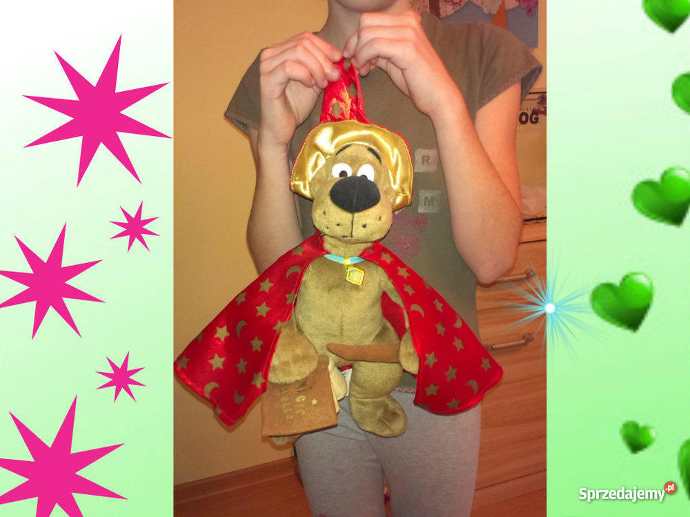 Scooby Doo pluszak 25 mówi oryginalnym głosem Ruda Śląska