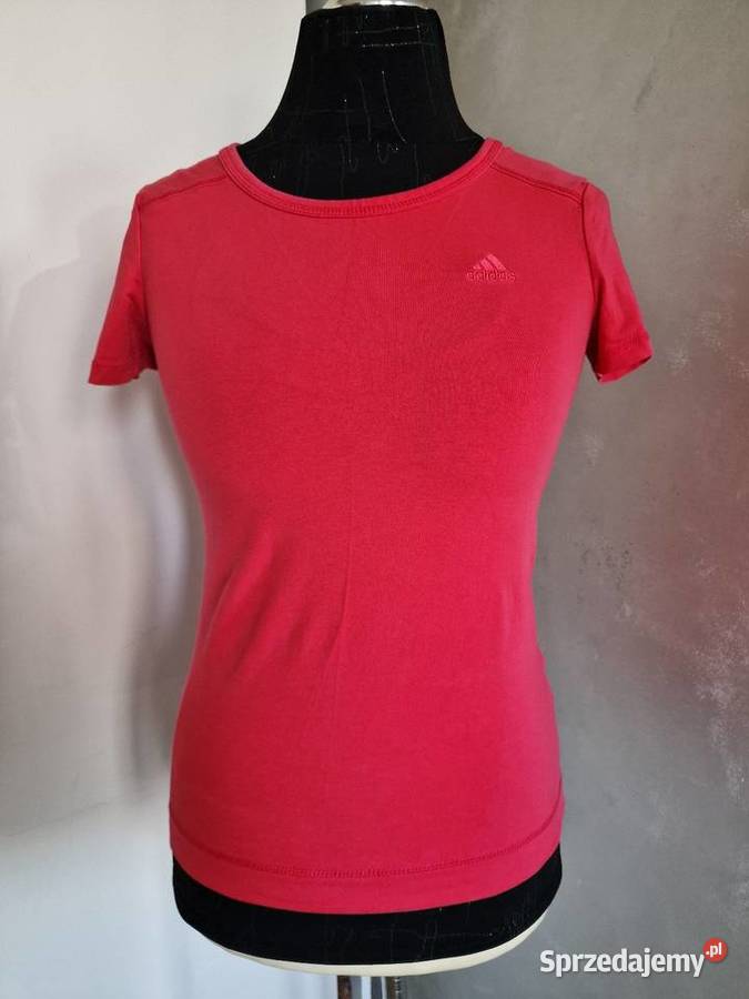 Adidas koszulka damska t shirt różowa rozmiar S śląskie Sosnowiec