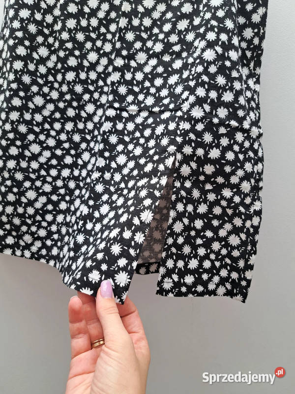 Mini spódniczka w kwiatki Sinsay XS