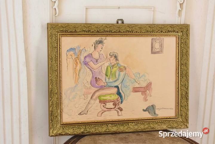 Maja Berezowska Romantyczna Para Łożu sprzedam