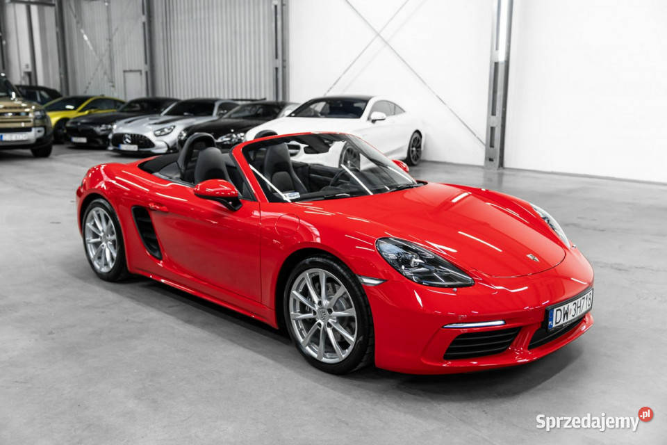 Porsche 718 Boxster 300 PDK Guards Red czujnik zmierzchu Węgrzce