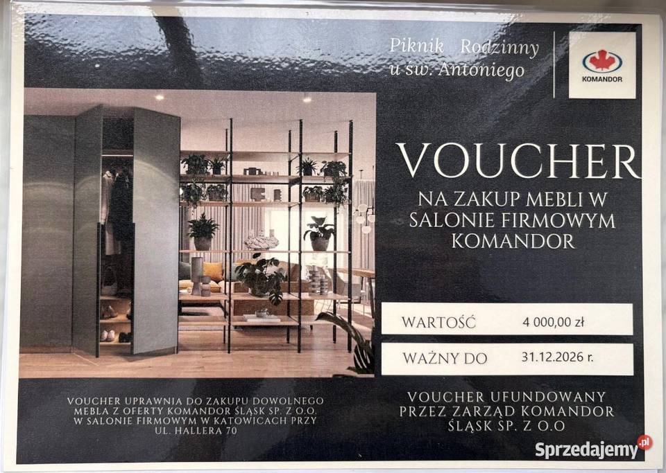 Voucher Katowice