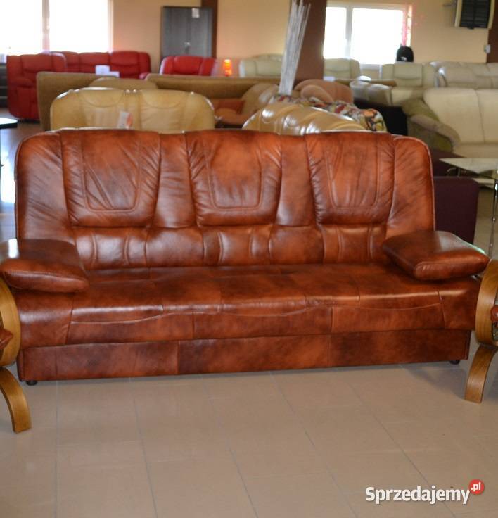 HIT Nowy Fotel FINKA SKÓRA NATURALNA Kolor Do Olesno sprzedam