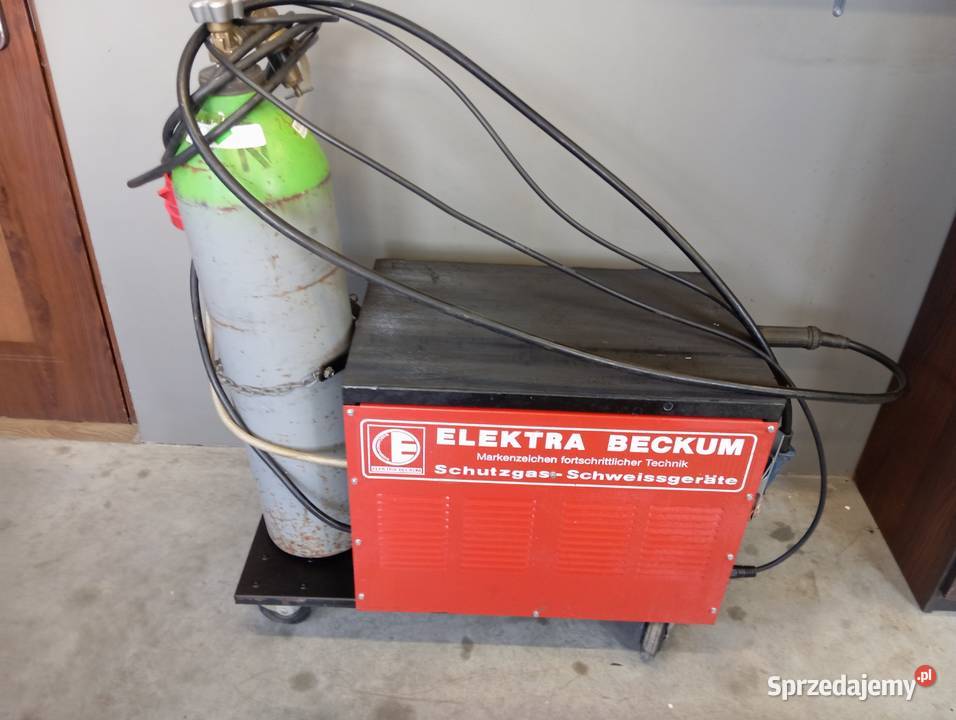 Migomat Spawarka Electra Becum 160A zestaw Bychawa