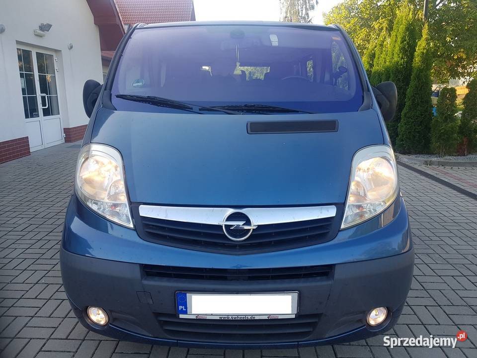 OPEL VIVARO LONG 9OSOBOWY20 CITDHAKKLIMA Głogów
