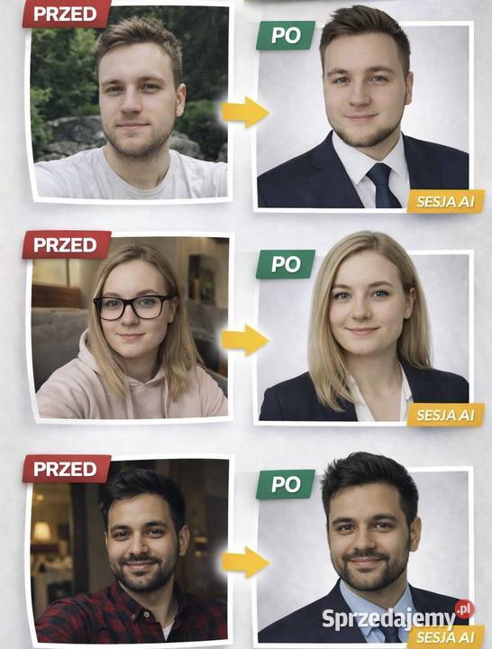 Wyglądaj sesji biznesowej bez fotografa i studia Fotografia mazowieckie