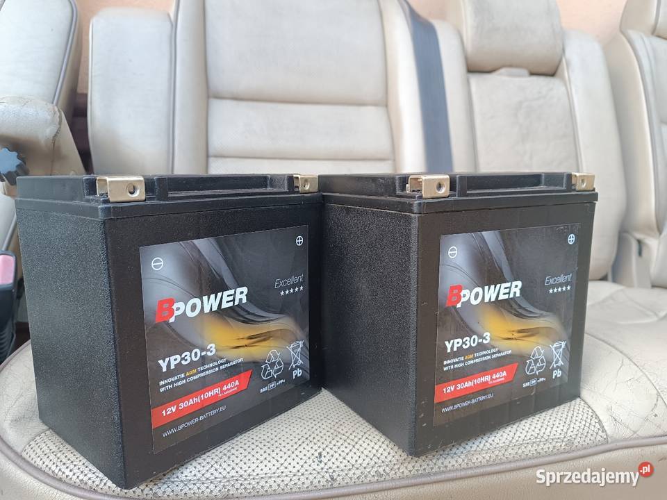 Akumulatory BPower z serii Excellent model YP303 zachodniopomorskie Rurzyca