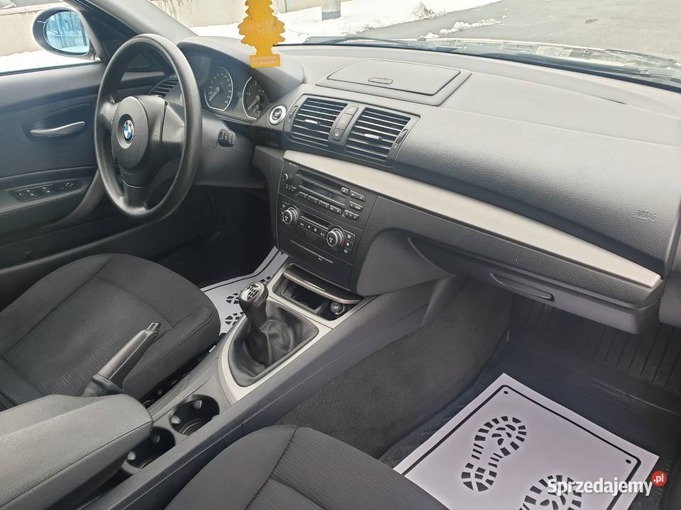 BMW Seria 1 20 Diesel 2008 I właściciel 6biegowa elektryczne lusterka Poznań