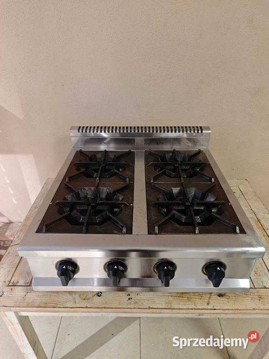 Kuchnia gastronomiczna gazowa 4palnikowa blatowa Góra sprzedam
