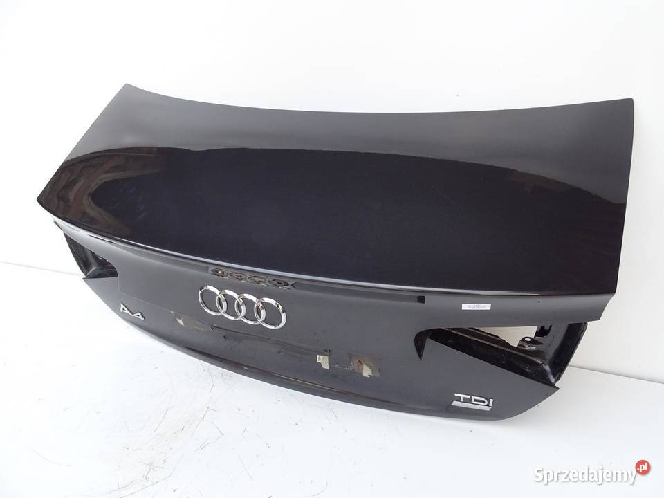 KLAPA TYŁ TYLNA BAGAŻNIKA LZ7L AUDI A4 B8 S4 osobowe sprzedam