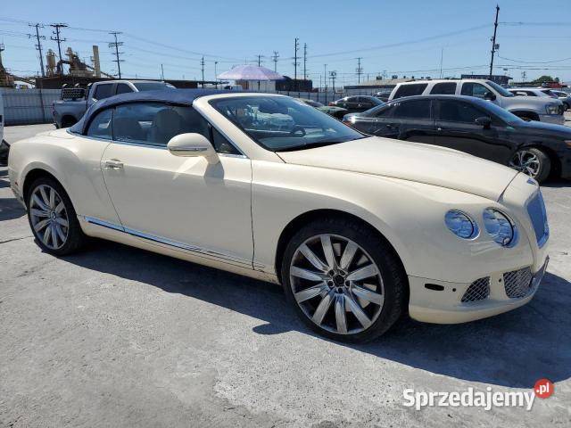 BENTLEY CONTINENTAL GTC produkcji 2012 z USA