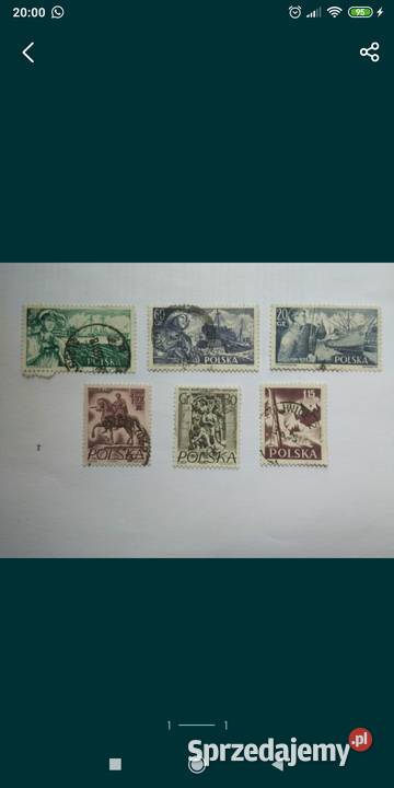 Znaczki 1956 r Bolesławiec