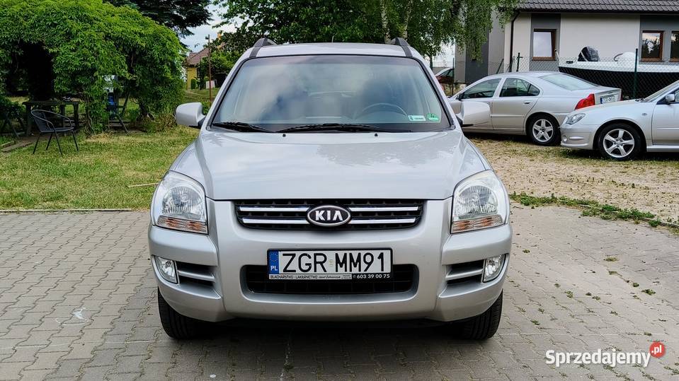 KIA SPortage 20 benzyna 4x4 KLIMA zar w skórzana tapicerka Gryfino