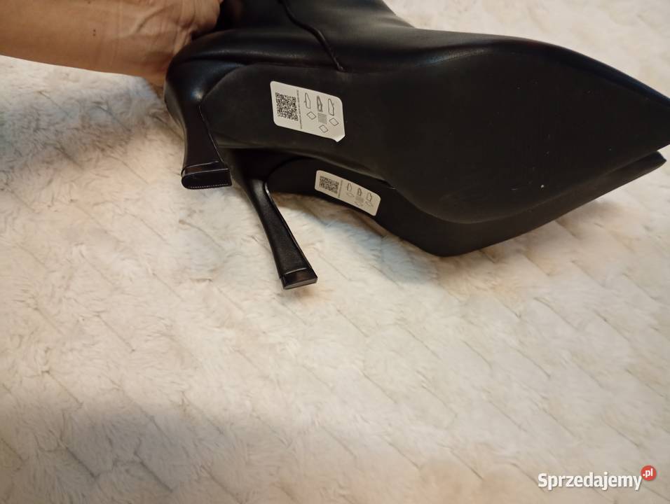 41 ASOS Design Czarne kozaki szpilki z Londynu 26.5cm małopolskie Kraków