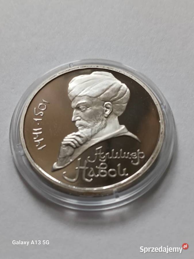 1 Rubel ZSRR Ali Szer Nawoi 1991 wielkopolskie Konin