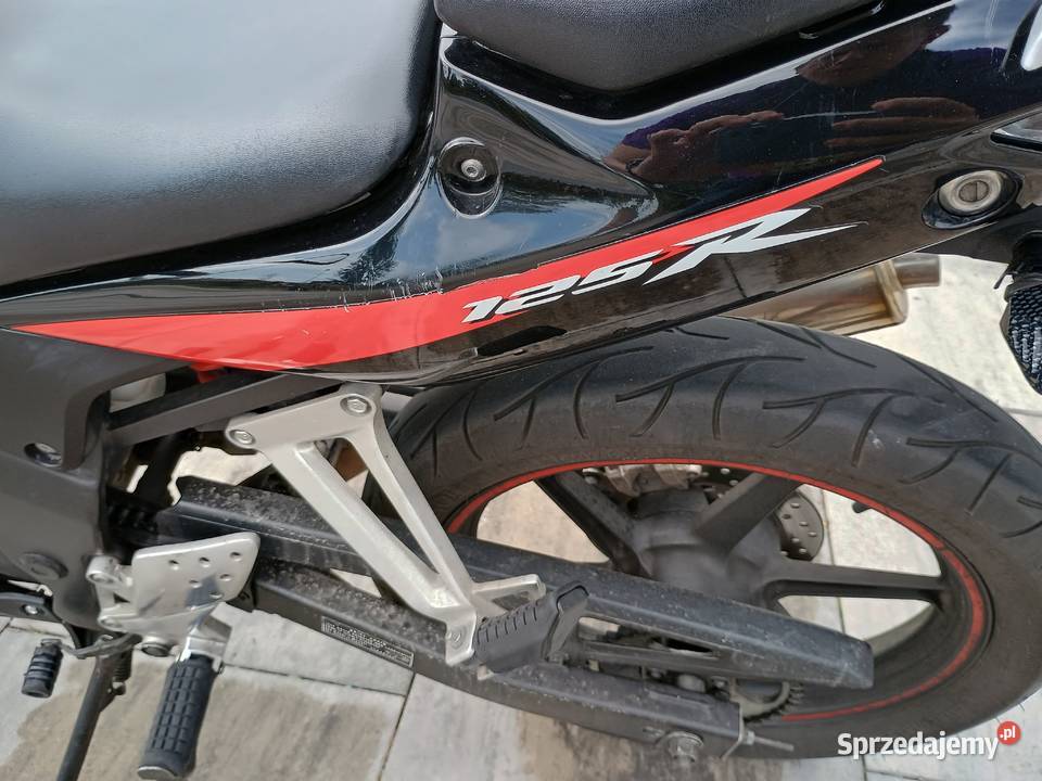 Honda CBR 125 n kat A1B Rok produkcji 2009 Stromiec