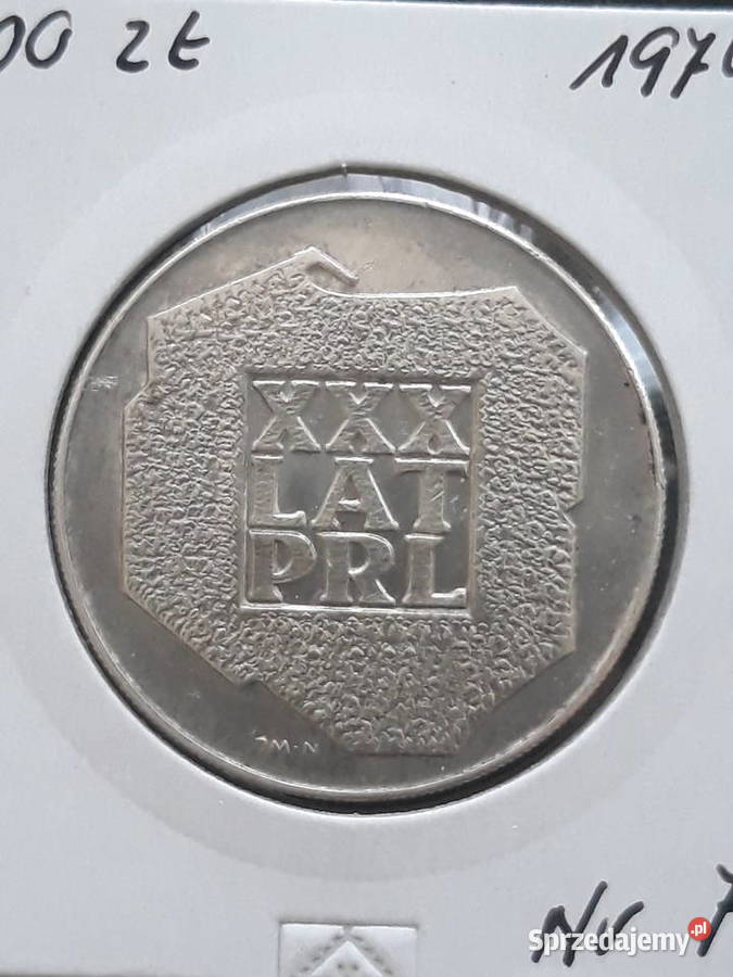 200 XXX Lat PRL 1974 r 7 około mennicze Kolekcje wielkopolskie