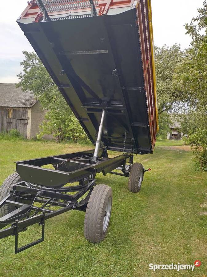 Przyczepa rolnicza wywrotka nieuszkodzony Gadka sprzedam