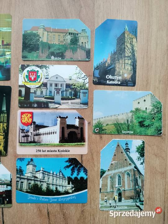 Karty telefoniczne lata 90 5 miasta Polski Choszczno