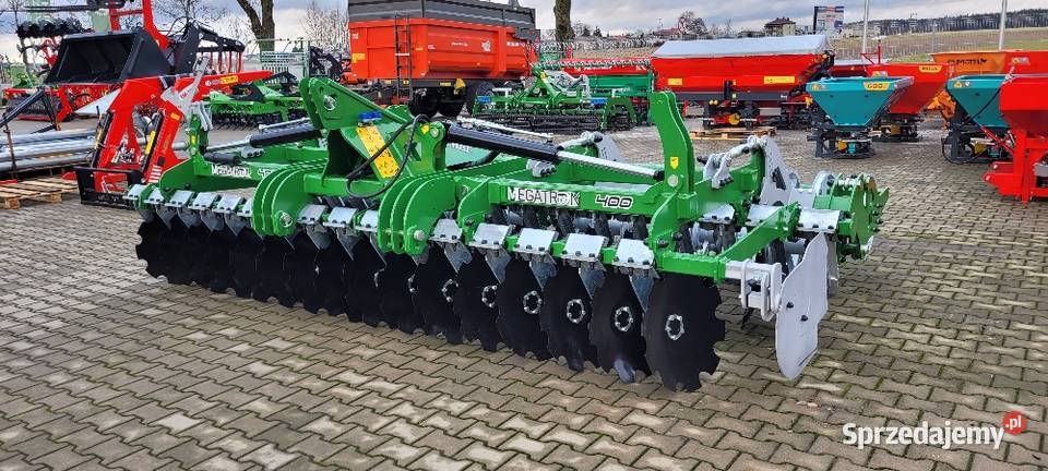 Brona talerzowa Megatron S 400 Tolmet nieuszkodzony Zdany sprzedam
