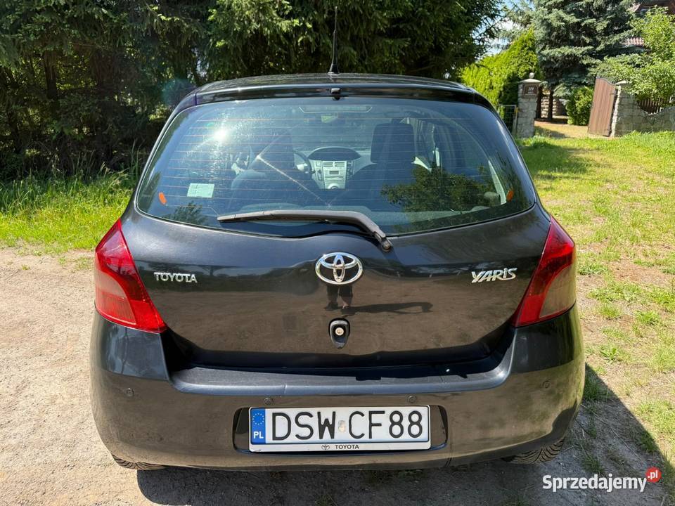 TOYOTA Yaris 14 D4D 2008 Przebieg 156 CD dolnośląskie Lubin sprzedam