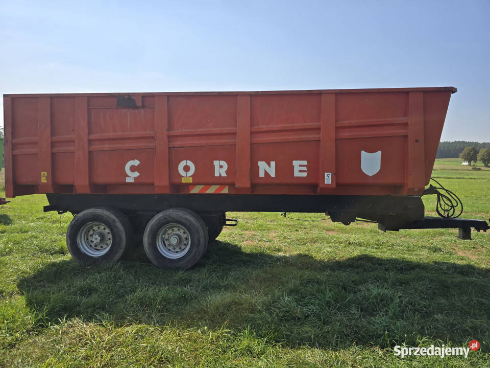 Przyczepa wywrotka CORNE 20 ton ładowności nieuszkodzony warmińsko-mazurskie Włosty sprzedam