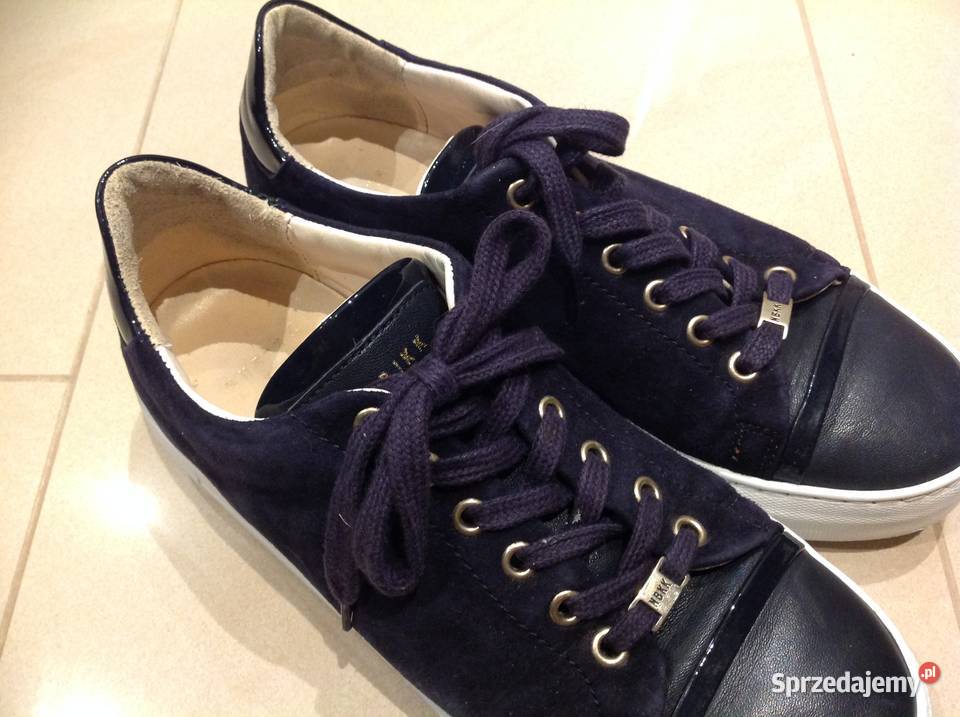 Sneakersy Buty Skórzane Damskie NUBIKK 38 skóra