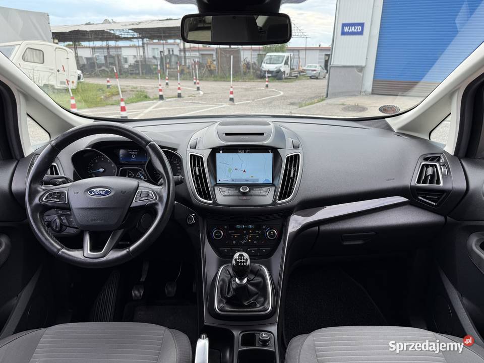 Ford C BENZYNA Klimatronik Nawigacja Kamera Ledy światła LED wielkopolskie