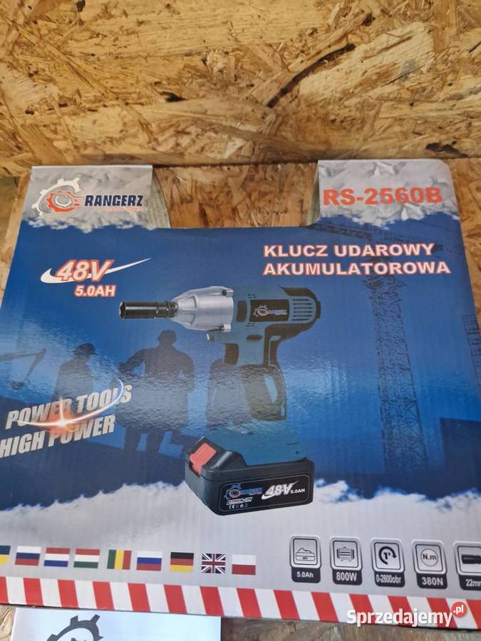 KLUCZ AKUMULATOROWY UDAROWY Rangers RS25603 48V Głogowa sprzedam