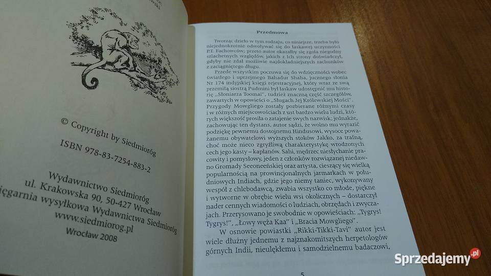 Księga dżungli Rudyard Kipling przeł Józef