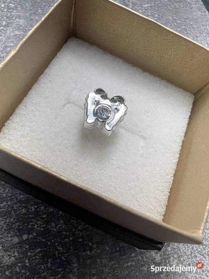 Kolczyk srebrny motyl podkarpackie