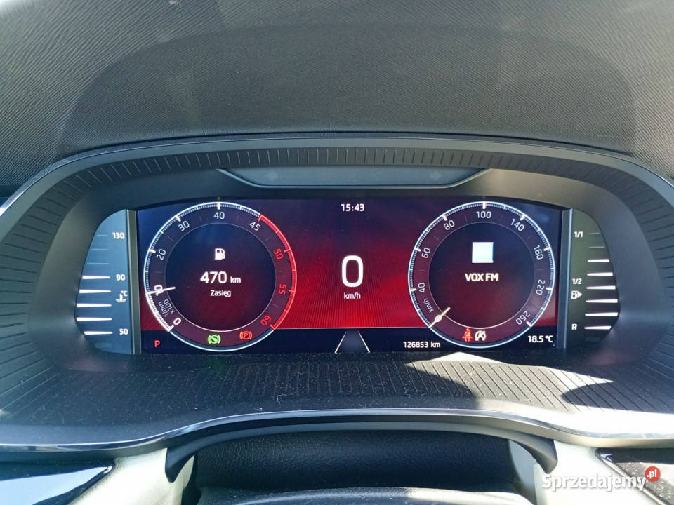 koda Octavia 20 TDI 150 Style Salon Polska przyciemniane szyby
