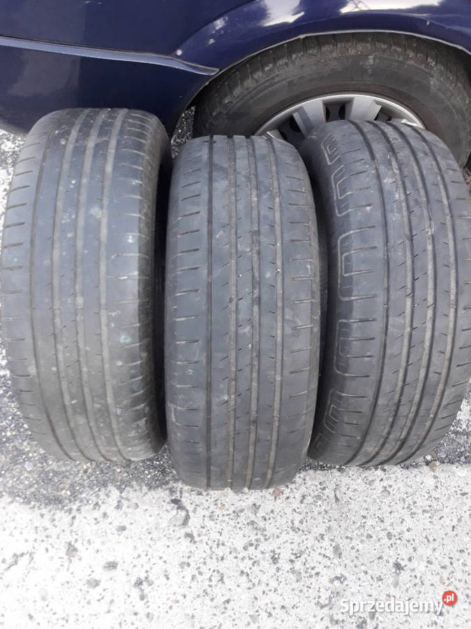 1 koło i 2 opony 20555R16 z golfa 6 Rozmiar 16" Przemyśl