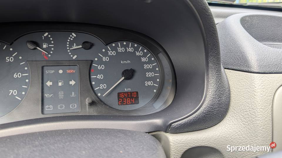 Renault Thalia 14 16V 2003 r welurowa tapicerka Świętochłowice