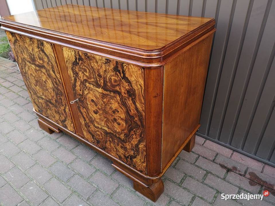 Komoda Pomocnik ARTDECO Orzech Stara Antyk Swarzędz sprzedam